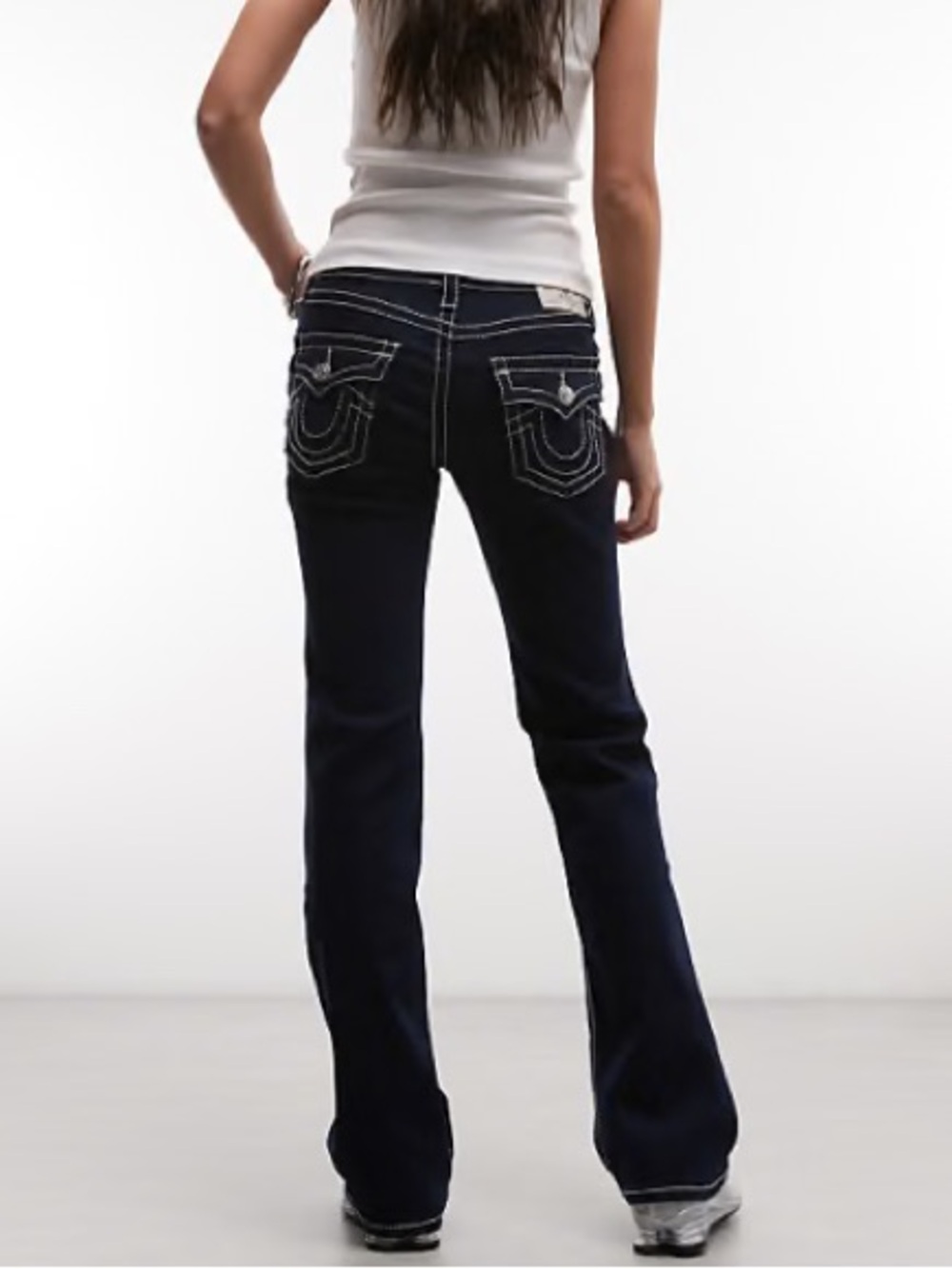 True Religion Becca mid rise bootcut jeans in body rinse